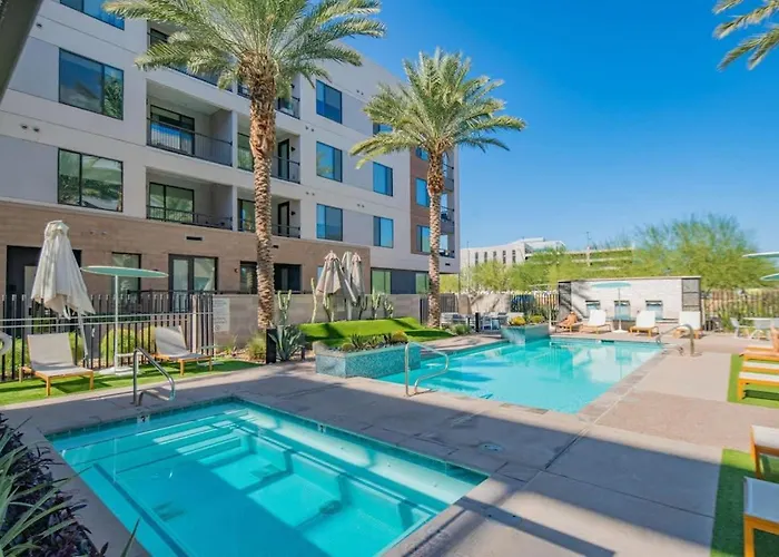 Dt 1bd With Pool Gym Parking Wd * Tempe